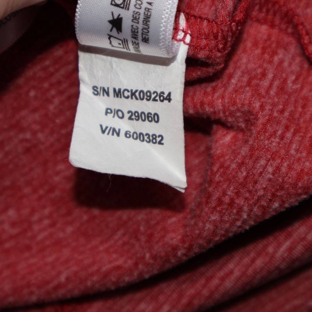 Cutter & Buck Catholic University Red Space Dye 1/4 Zip Pullover XXL - Picture 8 of 10
